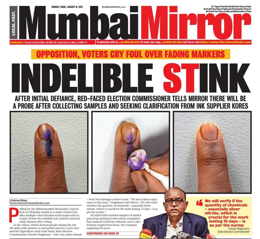 Election commission gaslighting citizens is how trust has collapsed in our democracy. 

Vote Chori is an anti-national act.