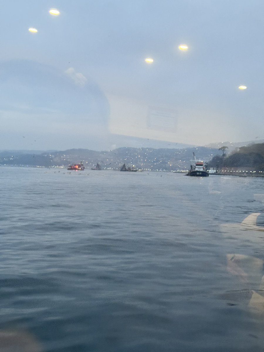 redmemet's tweet photo. 16.01.2026 saat 08:20 Beykoz’da bir sürü balıkçı teknesi ağ atmış durumda. Boğazda bu şekilde balık tutulması yasal mı?@TC_icisleri @sahilguvkom https://t.co/JfUYHs2Pi2