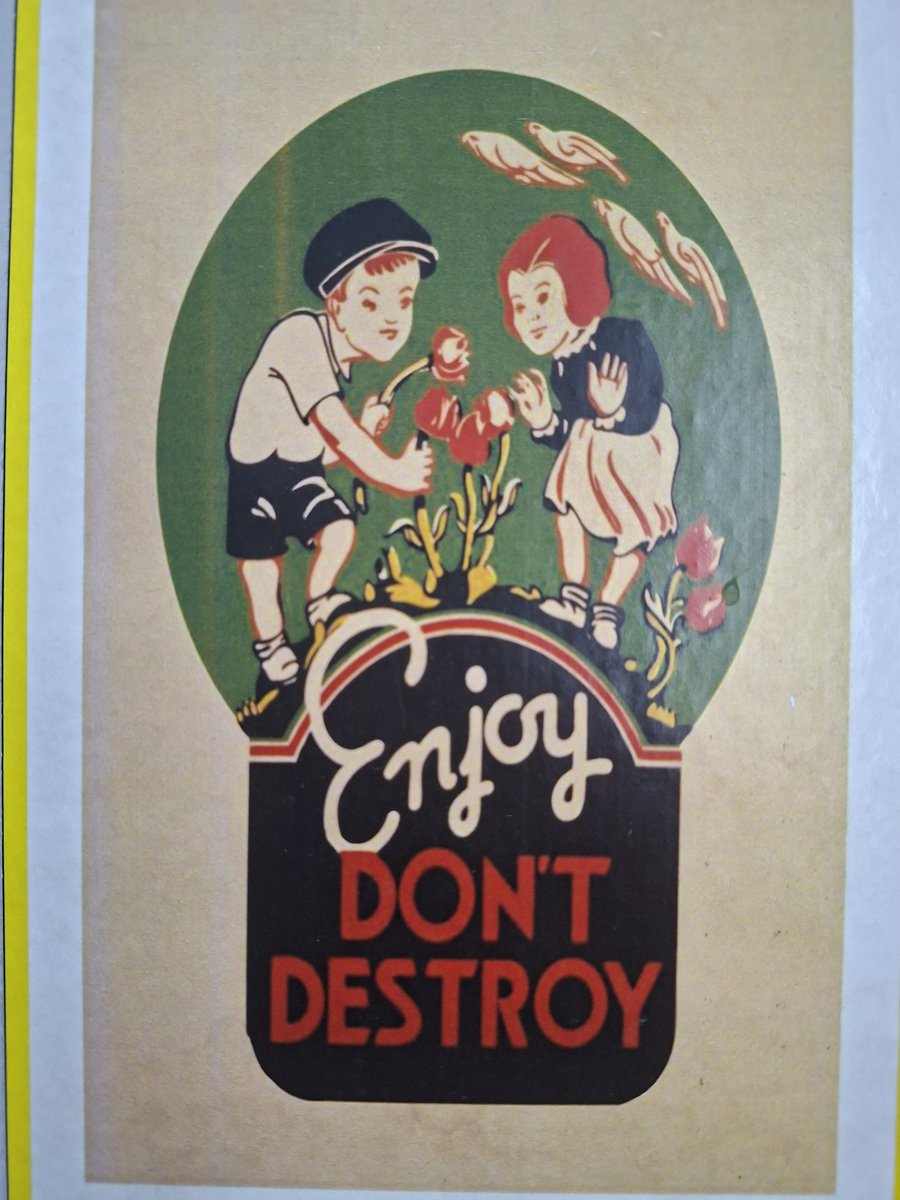 machimochie's tweet image. Be a fan not a vandal. 
Be a friend to nature.