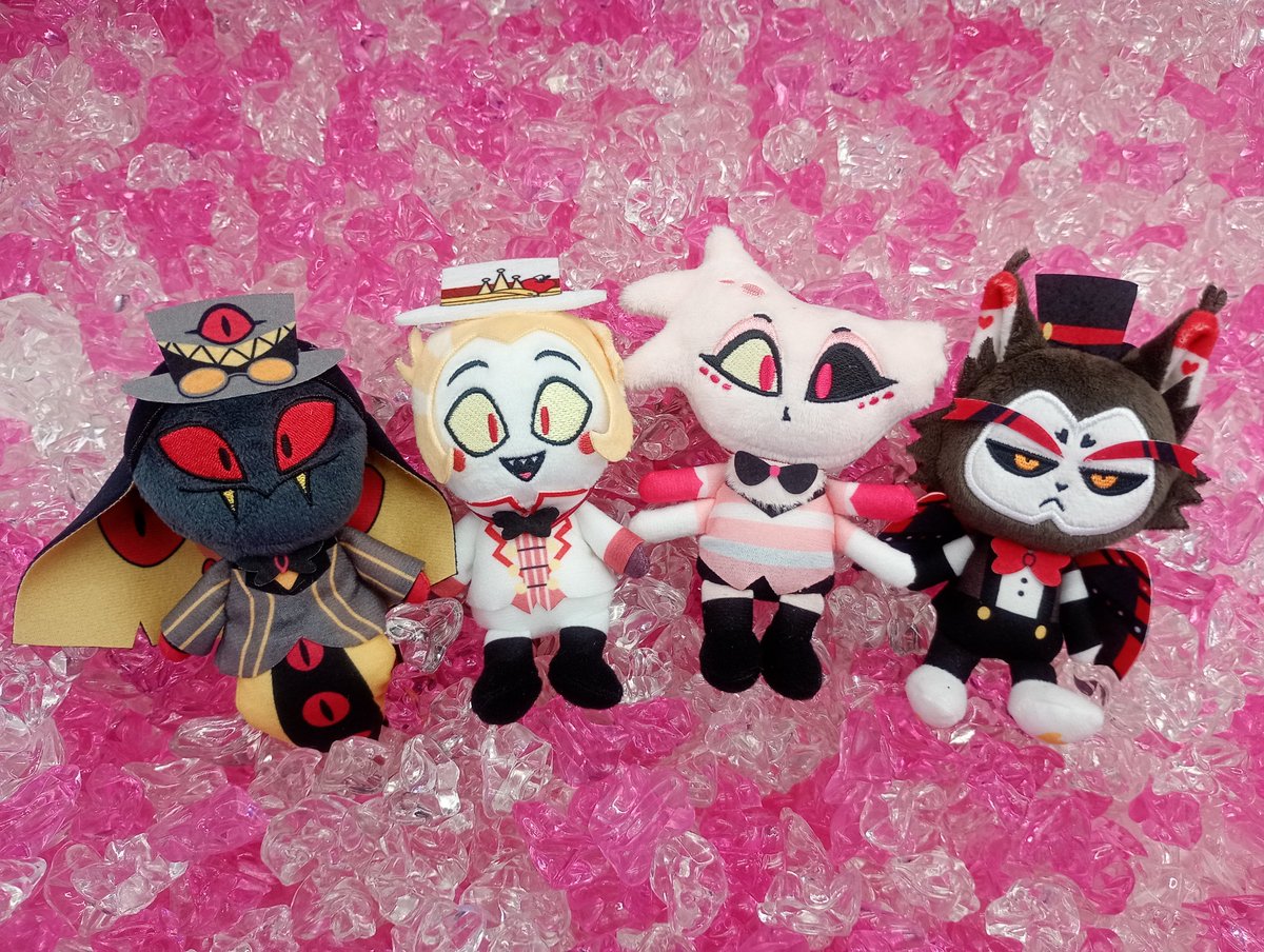 新景品情報】 #ハズビン・ホテルへようこそ すわりマスコット①②③