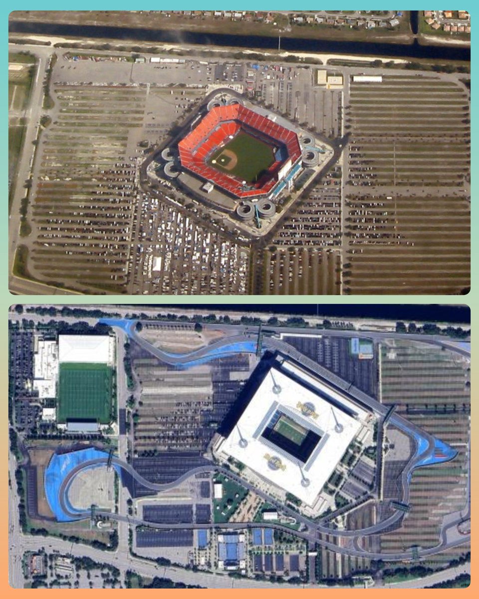phfeiler's tweet image. Will give Stephen Ross credit here. He can't figure out football but real estate development is top notch. Since 2018 this has really taken off with the development around the stadium in addition to the renovations.