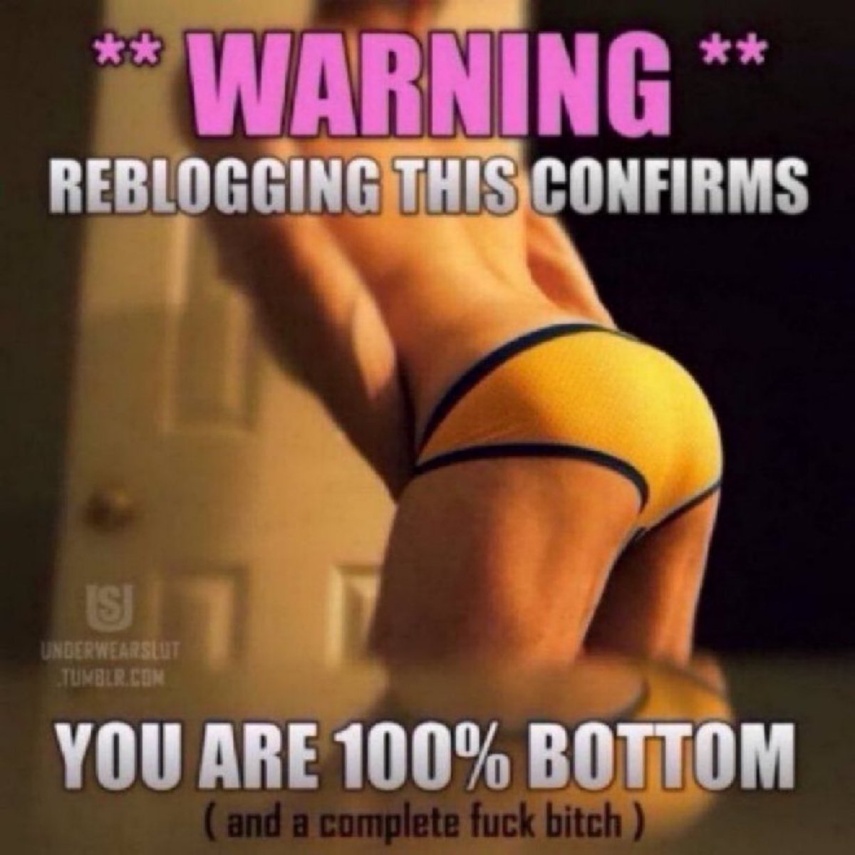 Retweeting this confirms that you’re a 100% bottom  . DM now for sissy training!!! You can also get a sissy name instantly if you don’t have one ☺️☺️🥰🥰