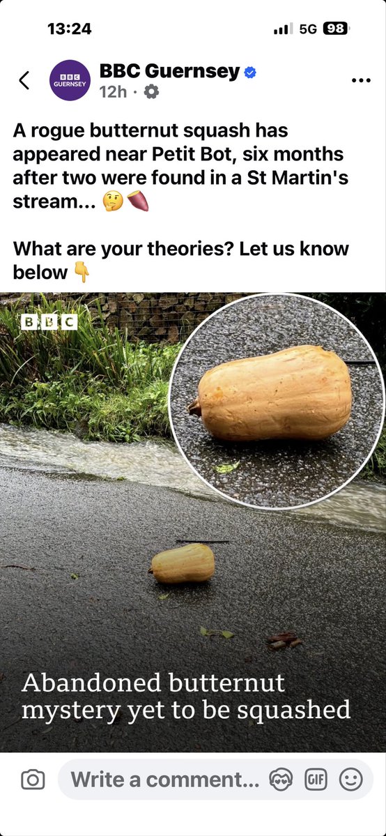 It's all kicking off on #Guernsey! 😒