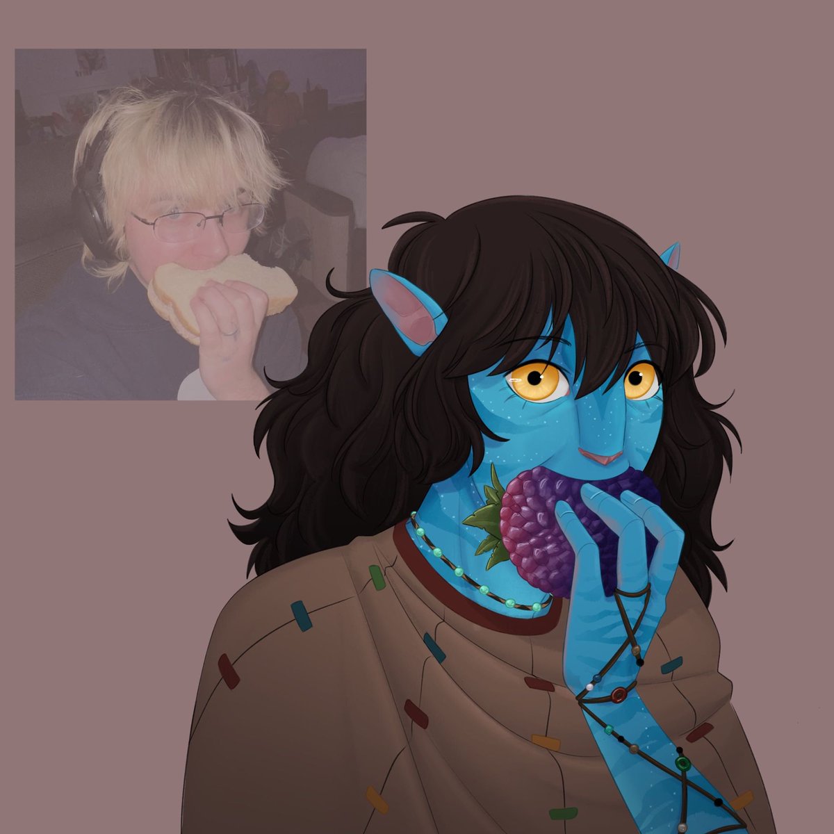 recreated my icon slop sandwich photo as my na’vi insert