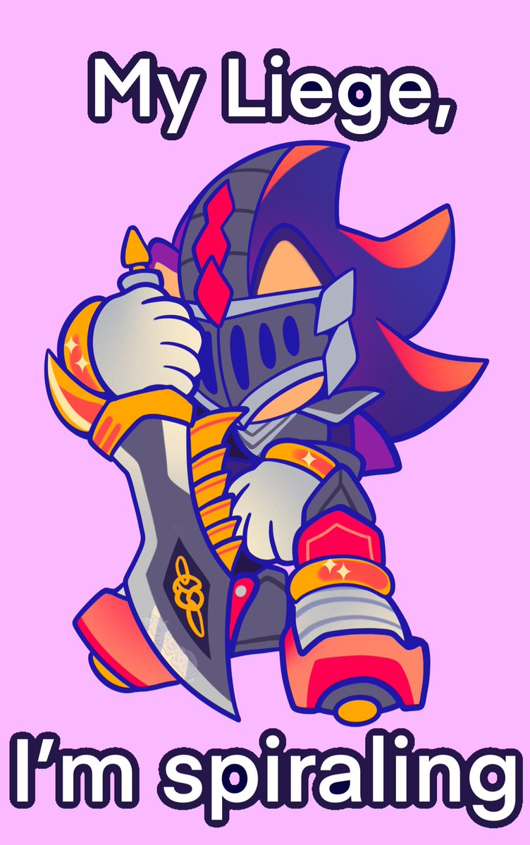 toketsuu's tweet image. Hes crashing out in a whimsical way 🗡️✨