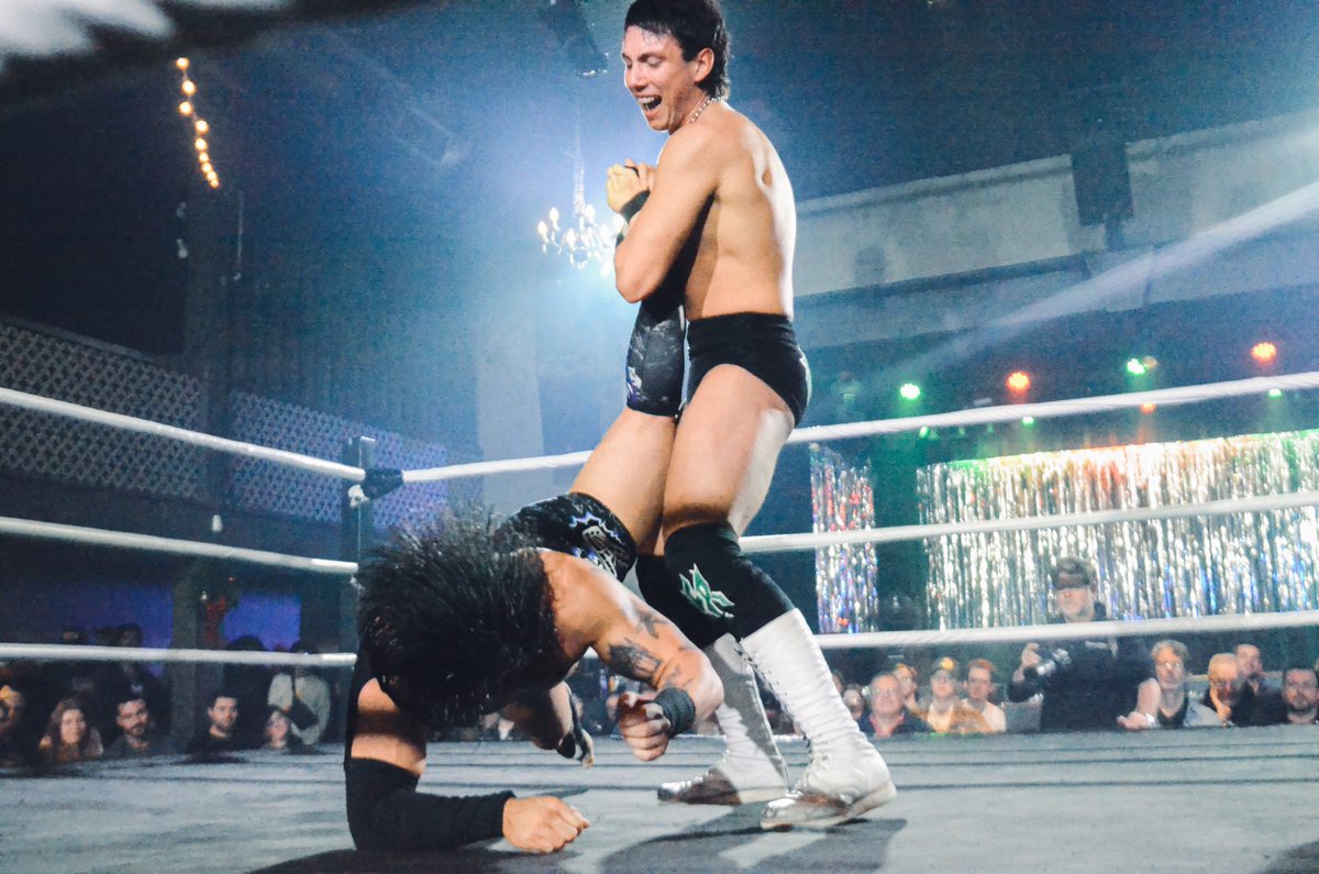 skyeportman's tweet photo. Portland's @colerivera_pw wanted a match and he got one against @thejudasicarus - I said what I said.
https://t.co/dNnGlmyXRP
#wrestling #Wrestler #PhotoMode #Fights #itstimetounfold #whydidntithinkofthat https://t.co/RtCBnfZoAR