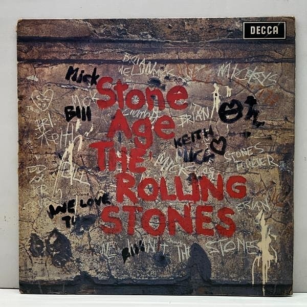 UK 70sプレス MATコーティング仕様 ROLLING STONES Stone Age (Decca
