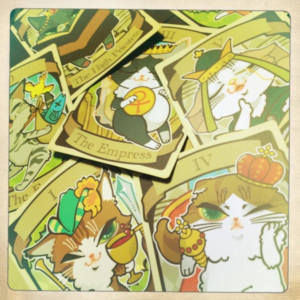 また作りたい猫タロット(2013) 
