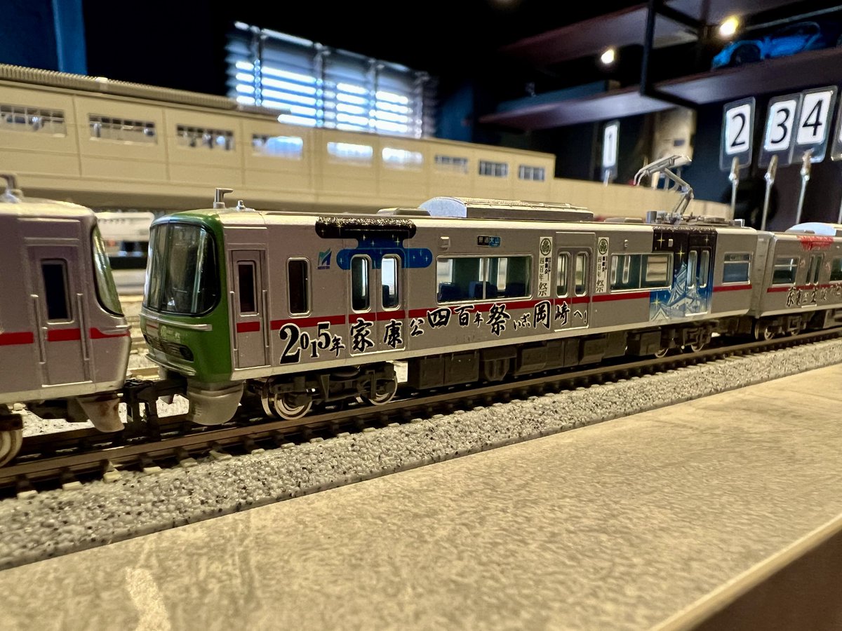 (ジャンク品)名鉄3300系 家康公ラッピング電車 ジャンク品)名鉄3300系 家康公ラッピング電車