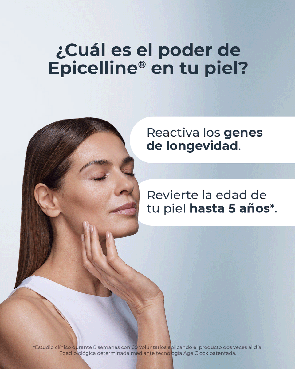 ¿Por qué #Epicelline es un activo revolucionario en nuestro tratamiento #antiedad #EpigeneticSerum?
✔️ Reduce los signos visibles del envejecimiento.
✔️Rejuvenece las células de la piel. 
✔️Alta tolerabilidad cutánea.
#HyaluronFiller #epigenetica