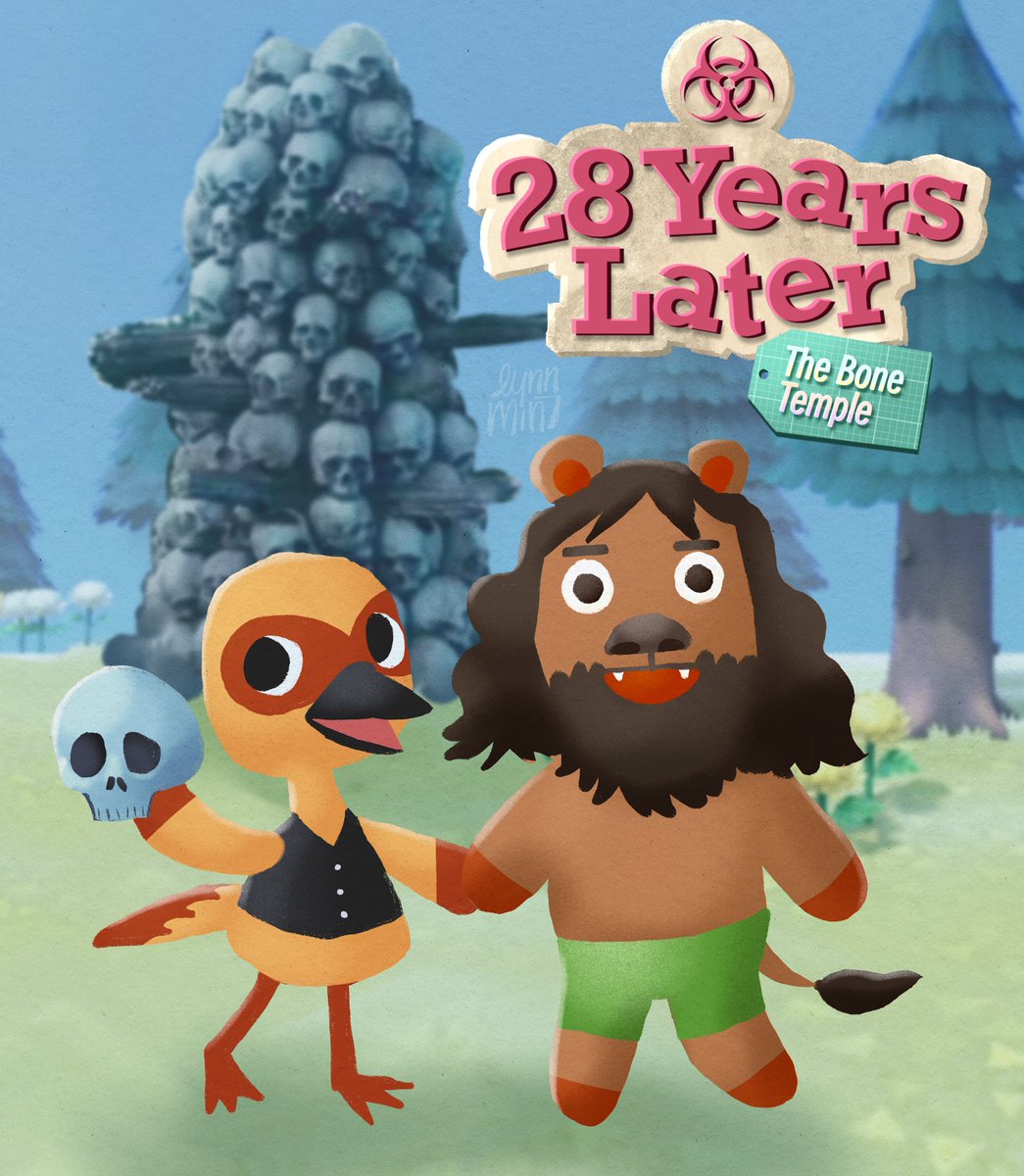 elynnmint's tweet image. cannot begin to explain why I made this #ACNH #28YearsLaterTheBoneTemple #28YearsLater #AnimalCrossing 👨‍❤️‍💋‍👨