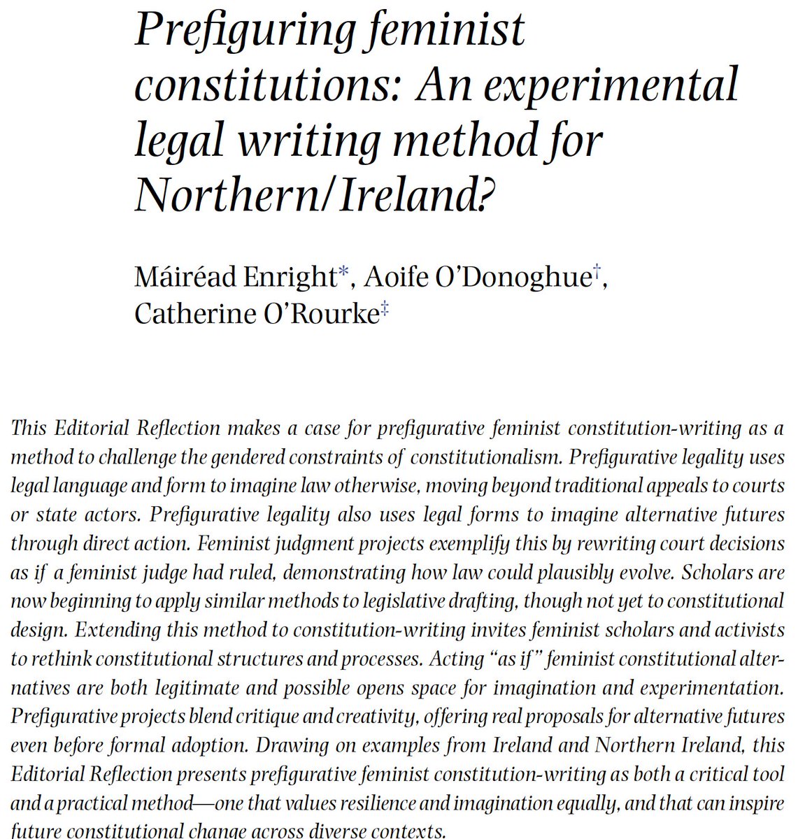 International Journal of Constitutional Law tweet media