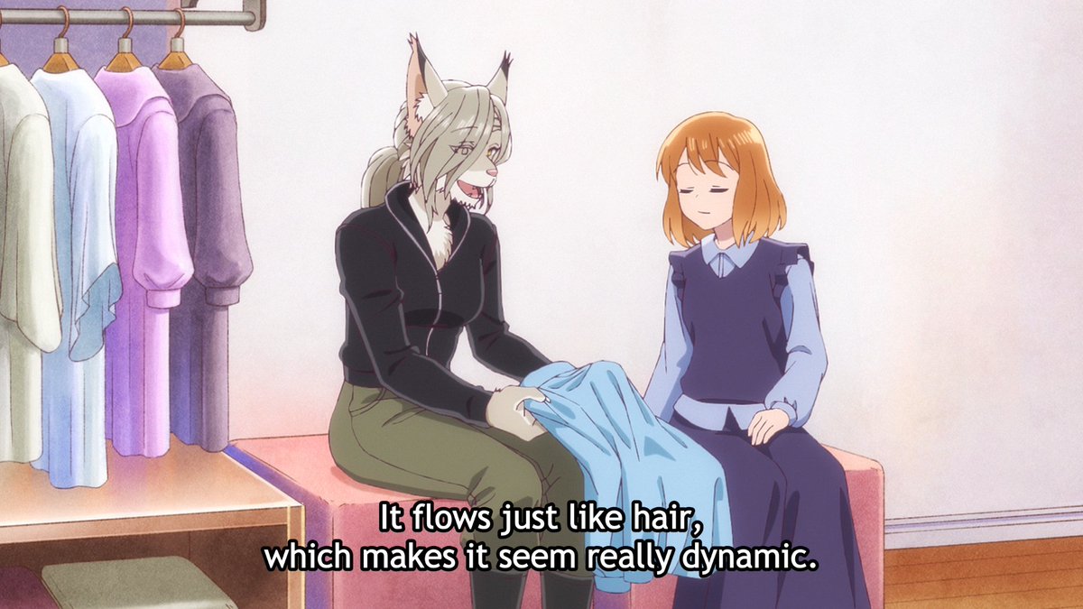 I remember seeing someone praising the manga for its representation of disability, and I absolutely understood why from this episode today. I love Shizuka's friends taking the time to describe things to her when she asked, and again, it's a perspective easy to forget about