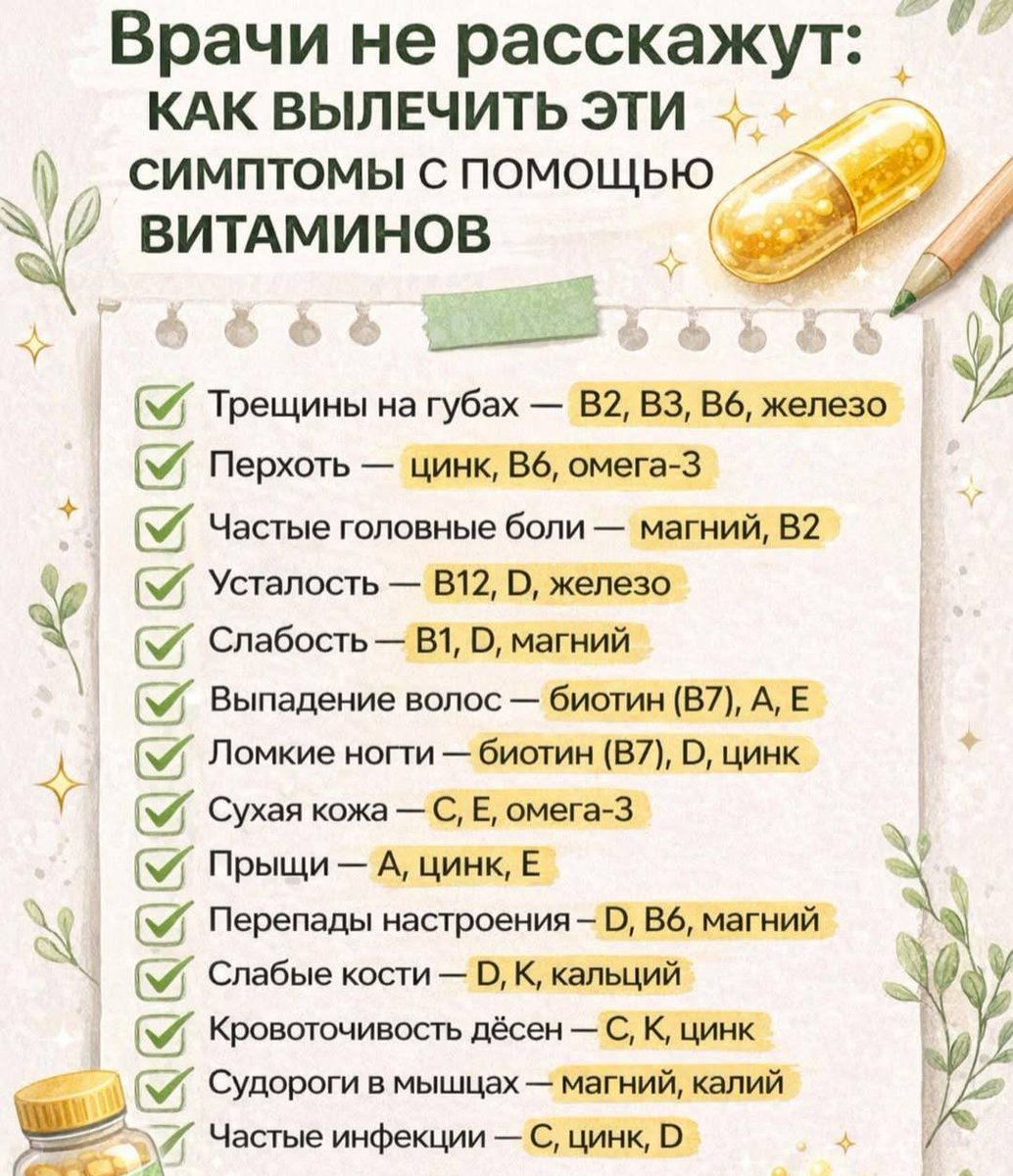 AleksandrZemsk8's tweet image. 📌Боремся с симптомами при помощи витаминов 💊💪🏻

Регулярный приём необходимых микроэлементов помогает укрепить иммунитет, повысить энергию и быстрее восстановиться после болезней или стрессов.👇