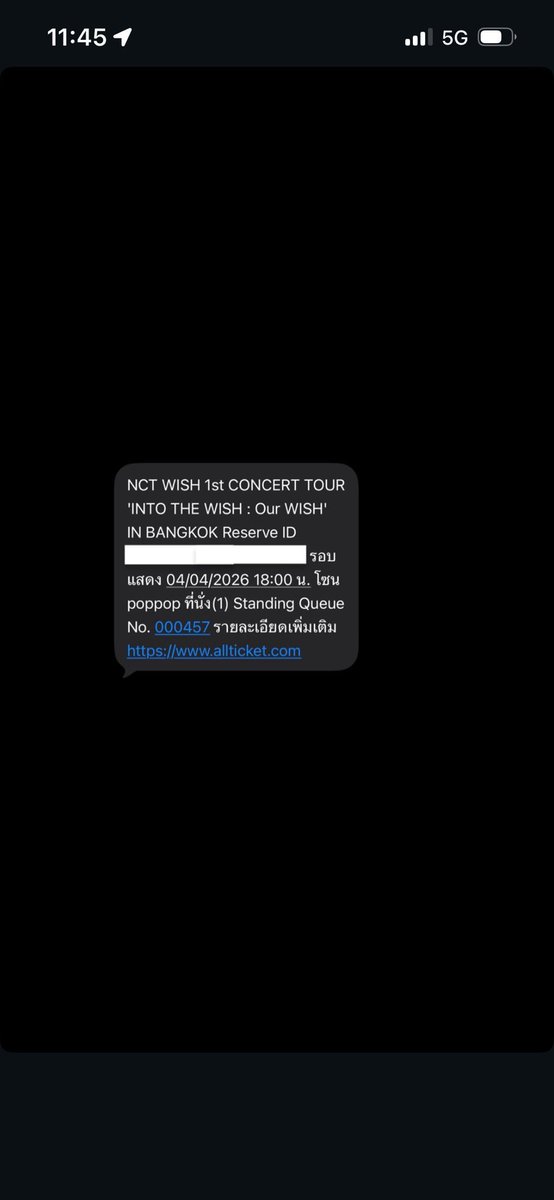 Teskali_Ts3's tweet image. wts / ปล่อยบัตร 

standing บัตรหลุม ยืน
♡ vip NCTzen1 q 35x

- 9,000 (ตามที่ได้มาค่ะ)

สนใจ dm นัดรับ ฟิวเจอร์ / มอกรุงเทพ ได้เลยค่ะ
#NCTWISH_CONCERT_TOUR_IN_BKK
#OurWISH_BANGKOK