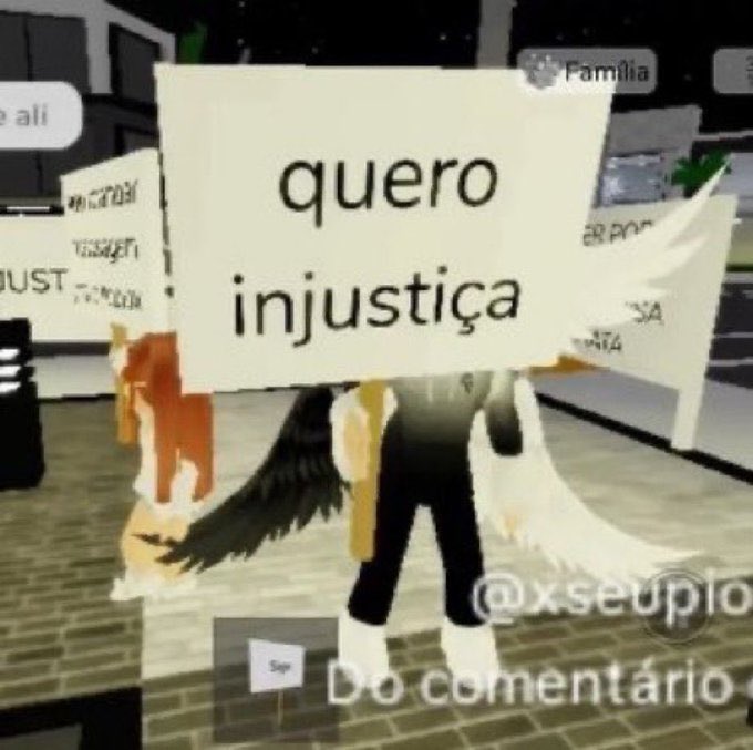 OS MELHORES MEMES DO BANIMENTO DO CHAT DO ROBLOX PARA MENORES DE 9 ANOS

Uma thread engraçadíssima com a revolta das crianças que estão entregando tudo em protestos no jogo.