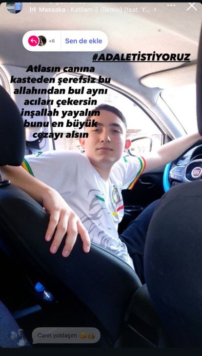 Atlas Çağlayan'ı Katleden Malum Hırt Bu
Öldürmeye meyilli Cahil bir nesil