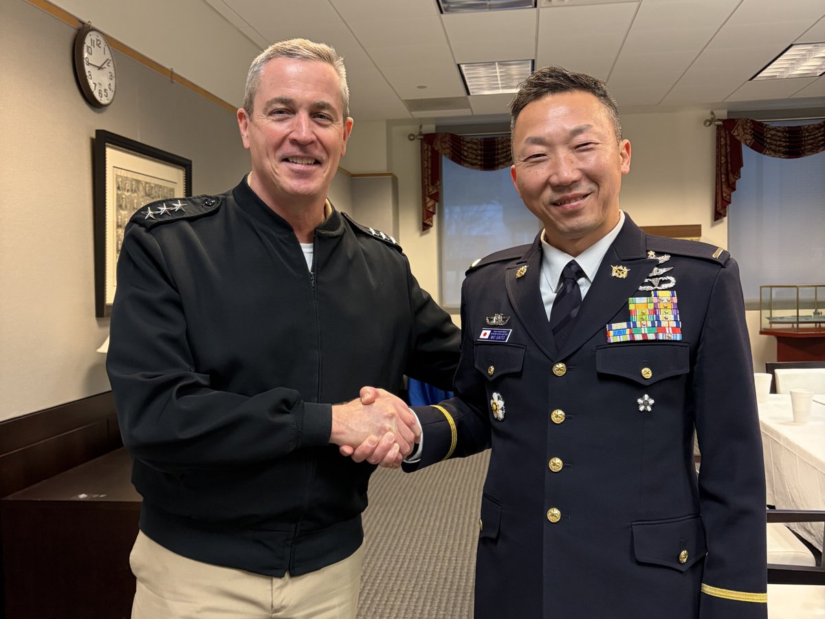 1月5日、#齋藤高行統幕最先任 は米国防大学（NDU）を訪問し、ピーター