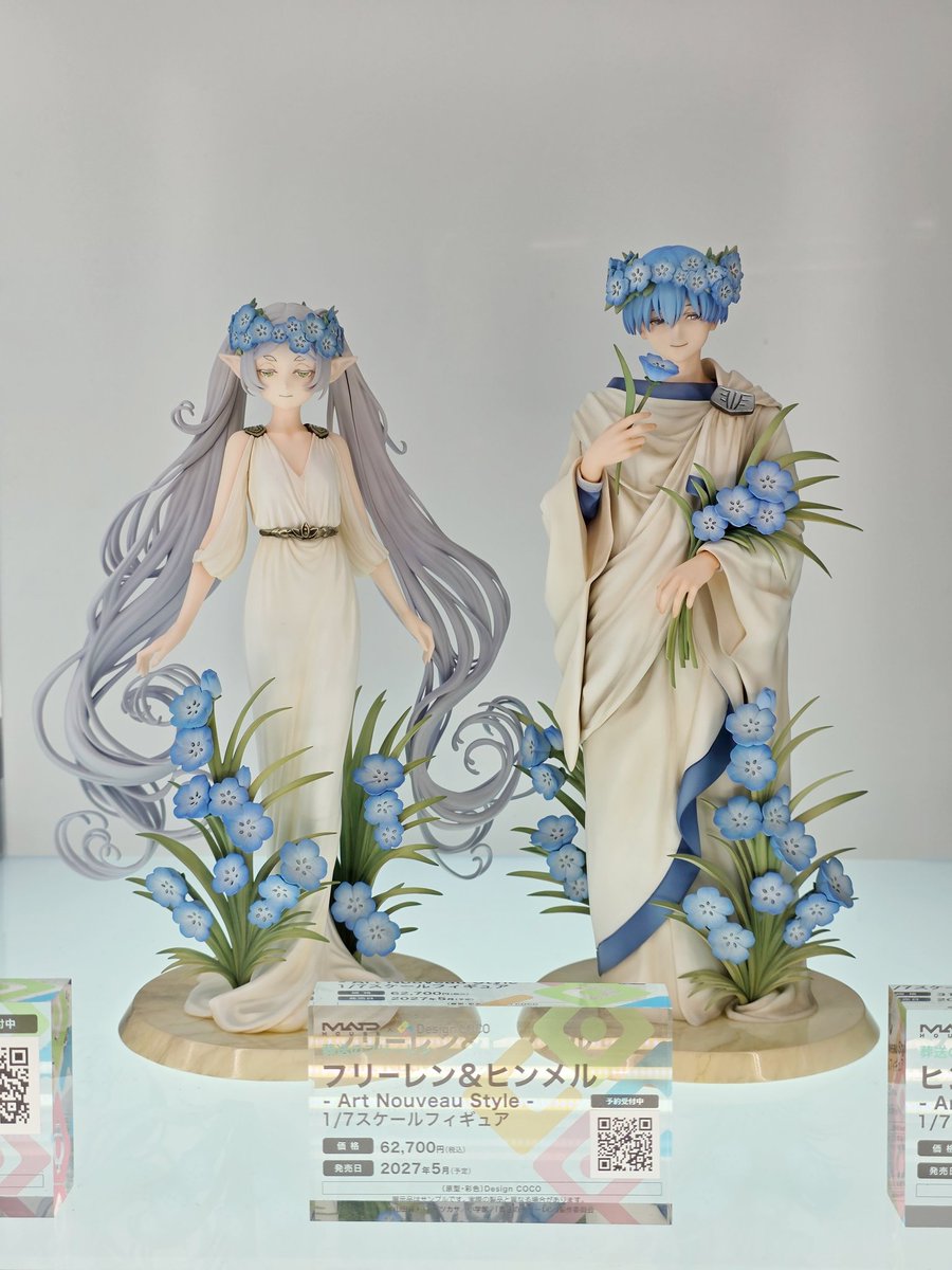 GOKIL ANJIR NIH ILLUSTRASI FRIEREN SAMA HIMMEL AMPE DIBIKININ FIGURE 😭😭