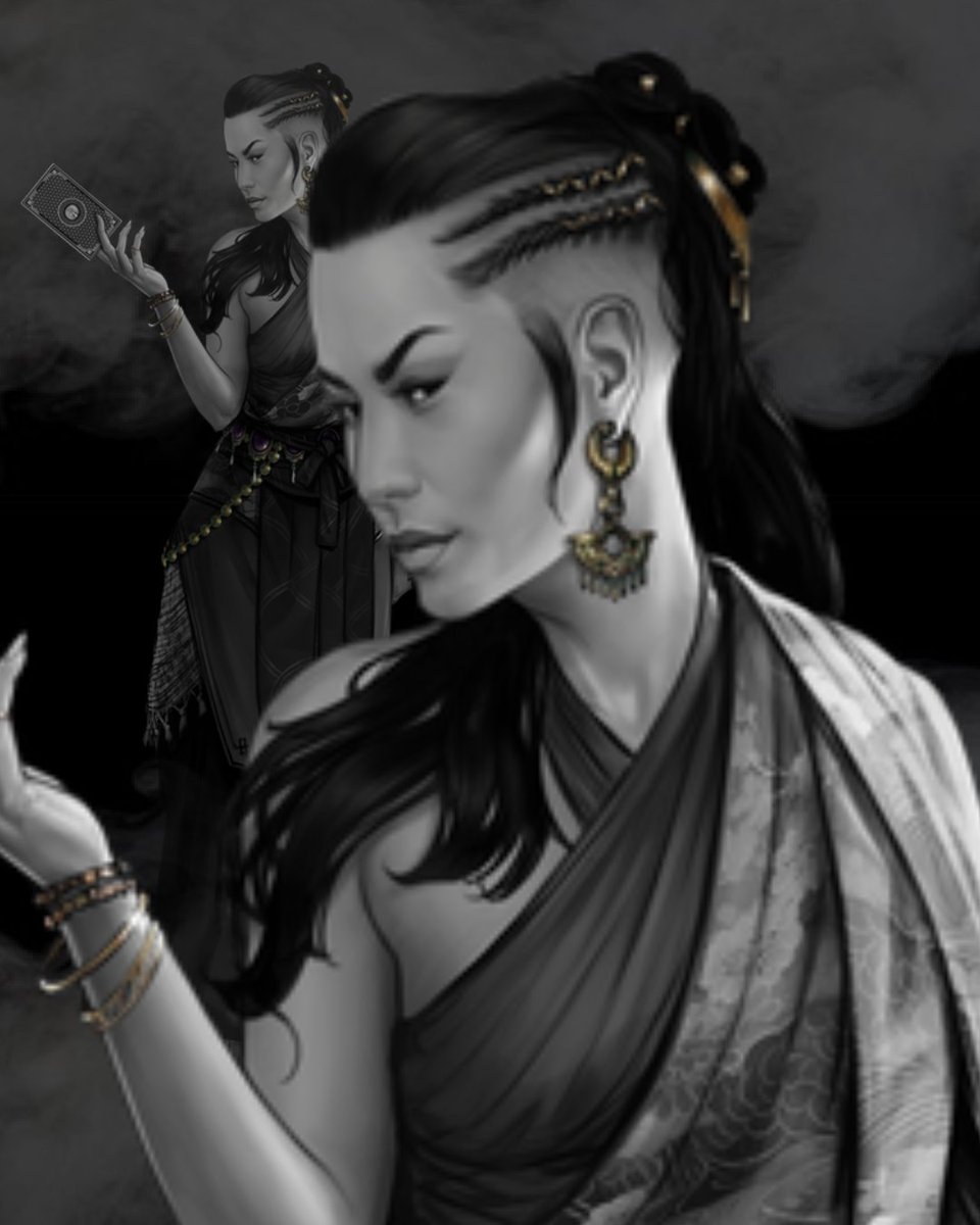 Elys Swift is the owner of the Curiosity Shop, a narrow little place tucked away on a street that seems to appear only when you are looking for something you cannot name. A devoted member of the Cult of Tenebrous, she trades in rare artifacts, strange books, and the kind of