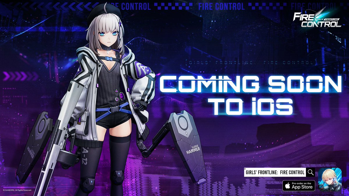 Girls’ Frontline: Fire Control officially launches on iOS on Jan 28, 2026 📱🔥

Available in Philippines, Malaysia, Thailand, Singapore, Indonesia, Laos, Myanmar &amp; Brunei.
Pre-registration is live now!