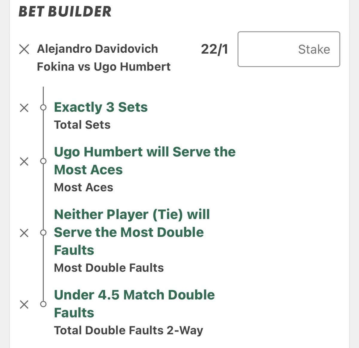 FulllThrottle_'s tweet photo. 🎾ATP Adelaide Bet Builder🇦🇺

1U🇪🇸Fokina v 🇫🇷Humbert @ 23.0/+2200

🔜💰🔒 https://t.co/PvUpPlNJJo