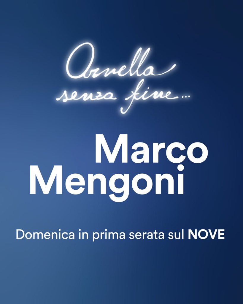 chetempochefa's tweet photo. E tra gli artisti che omaggeranno Ornella Vanoni nella serata speciale #OrnellaSenzaFine non mancherà @mengonimarco 🤍

Domenica in prima serata sul Nove. https://t.co/CsN31sH8cR