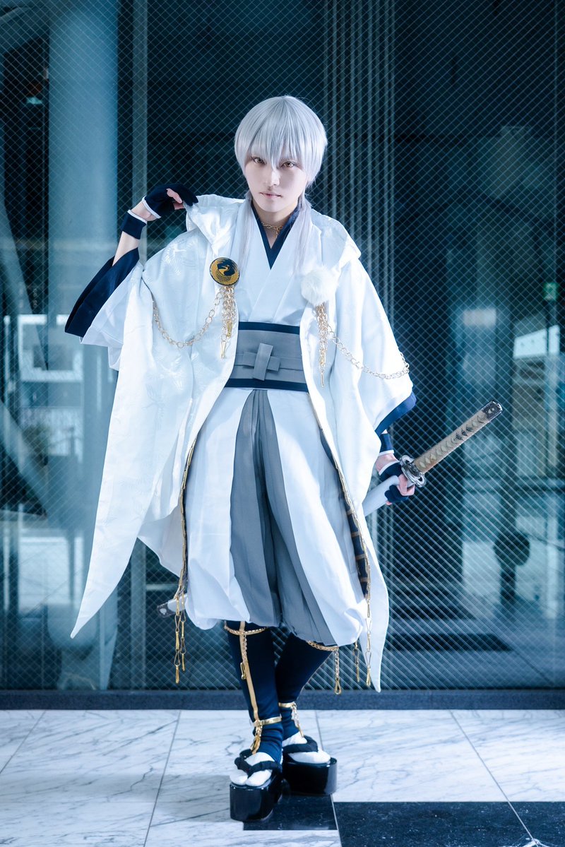 Cosplay
刀剣乱舞/鶴丸国永

photo:<a href="/miso_gohan_nori/">よね📸</a> 
敬称略
 #コスメルinコスモタワー