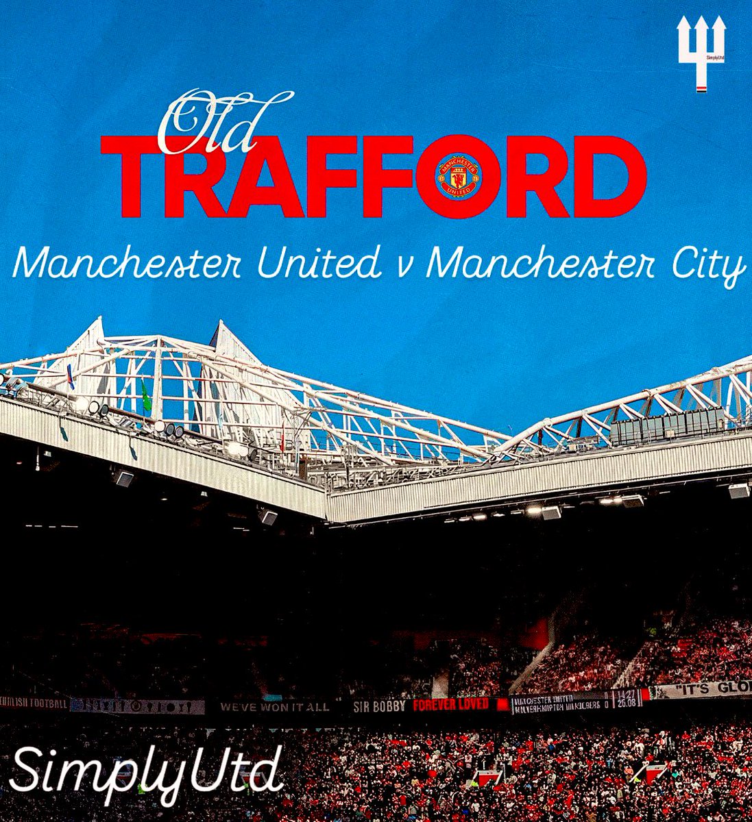 🚨 Manchester Derby $100 GIVEAWAY!

Enter
1. Follow <a href="/SimplyUtd/">SimplyUtd</a>
2. Repost &amp; Like! 
3. Keep DM Open!

Winner contacted on after the game!