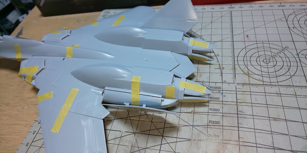 rianPSO2's tweet image. 今日はノズルとアンテナの仮組だけだっぴ(´・ω・`)
少しでも進めるっぴ🐸
明日には仮組が終るはずだっぴ…🐤