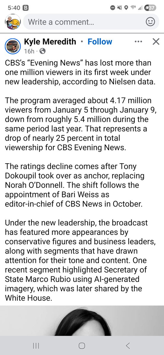 Nice job pandering to #MAGA <a href="/bariweiss/">Bari Weiss</a>. You have single-handedly completely fucked up the network of Murrow and Cronkite. When will you air the <a href="/60Minutes/">60 Minutes</a> El Salvador piece? When will it be "ready?"