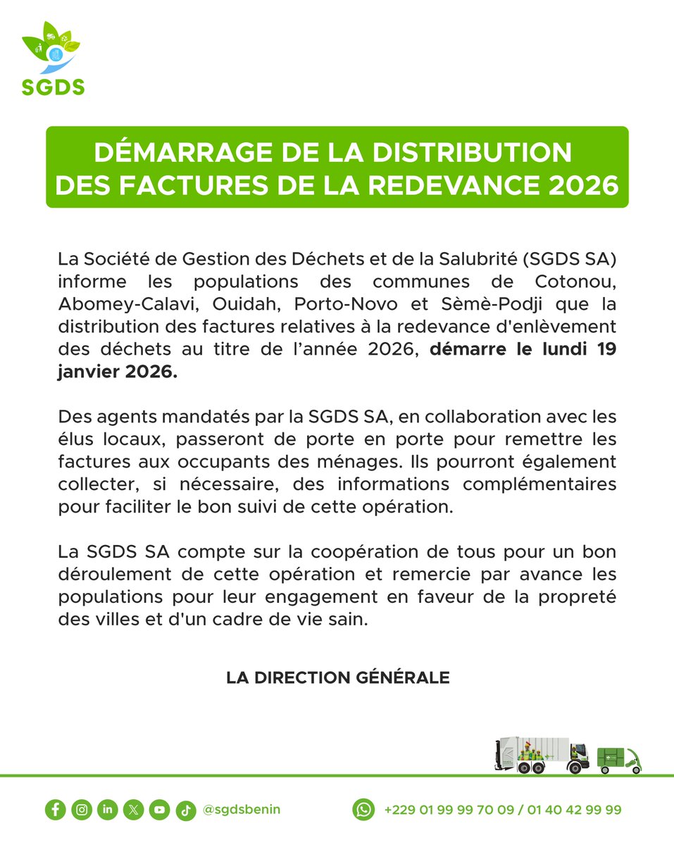 𝐃𝐄𝐌𝐀𝐑𝐑𝐀𝐆𝐄 𝐃𝐄 𝐋𝐀 𝐃𝐈𝐒𝐓𝐑𝐈𝐁𝐔𝐓𝐈𝐎𝐍 𝐃𝐄𝐒 𝐅𝐀𝐂𝐓𝐔𝐑𝐄𝐒 𝐃𝐄 𝐋𝐀 𝐑𝐄𝐃𝐄𝐕𝐀𝐍𝐂𝐄 𝐃'𝐄𝐍𝐋𝐄𝐕𝐄𝐌𝐄𝐍𝐓 𝐃𝐄𝐒 𝐃𝐄𝐂𝐇𝐄𝐓𝐒 𝐃𝐄 𝐋'𝐀𝐍𝐍𝐄𝐄 𝟐𝟎𝟐𝟔