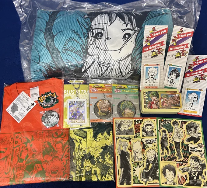 本日の戦利品!
無事に買えてよかった😭✨ランダムも欲しかったの全部でた!最強!!!🧡💚 