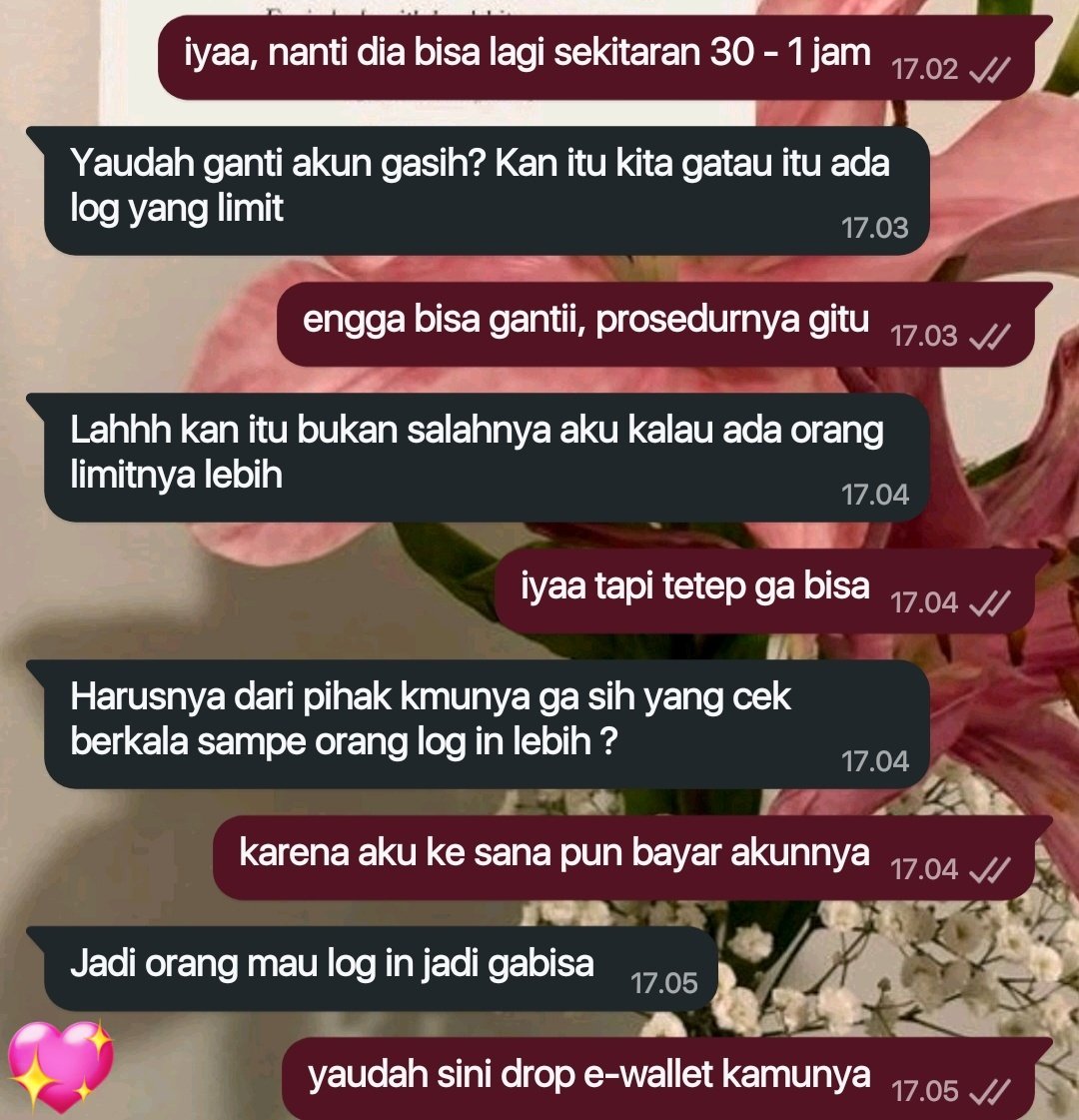 mochiruup's tweet image. mau reminder ⚘️
walaupun kamu temannya temanku, tapi maaf aku beneran engga bisa kalau tidak bisa sabar. makasi juga buat temanku yang udah rekomendasiin 🤍 

aku cuma mau cust yang sama-sama sabar, netf login limit atau masalah limit lainnya aku juga ga akan kabur ke mana-mana