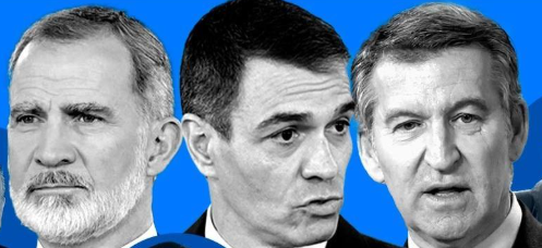 Spain_L_llIll_'s tweet image. ▪️Felipe VI
▪️Pedro Sánchez
▪️Alberto Núñez Feijóo
Las tres personas designadas por las elites globalistas mundiales, para la destrucción de España.
Lo de Mercosur, es la primera piedra.