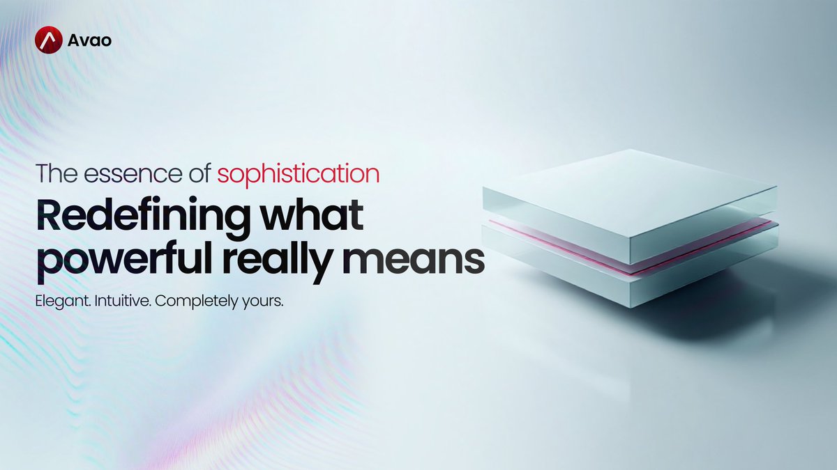 Simplicity is the highest form of sophistication.

🔴 Too many tools to learn.
🔴 Interfaces that overwhelm.
🔴 Features buried in sub-menus.
🔴 Support tickets that go nowhere.

Avao redefines powerful as elegant, intuitive, and yours.