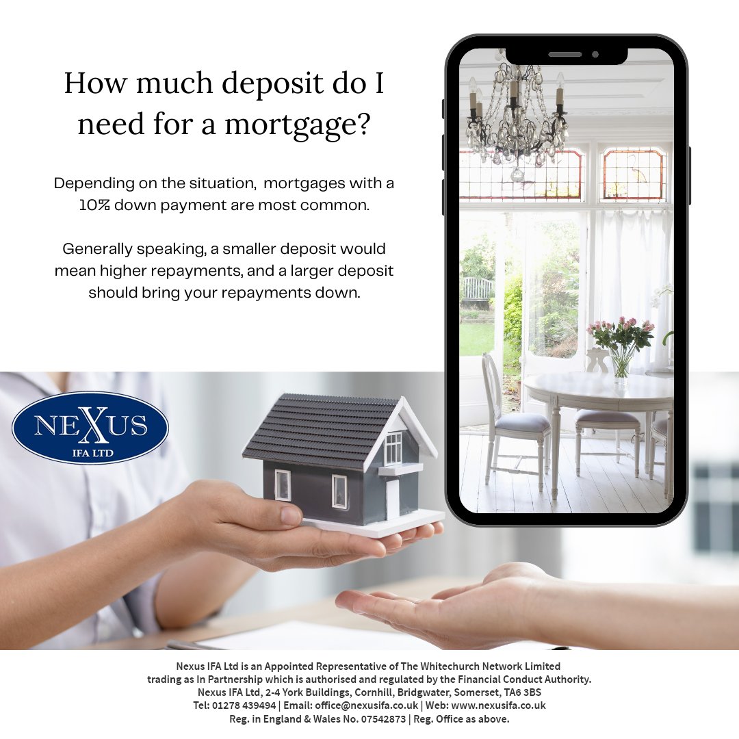 Independent Financial Advisers &amp; Mortgage Brokers 
nexusifa.co.uk/mortgageservic…
#FirstTimeBuyer  #MortgageAdvice
Your home may be repossessed if you do not keep up repayments on your mortgage.