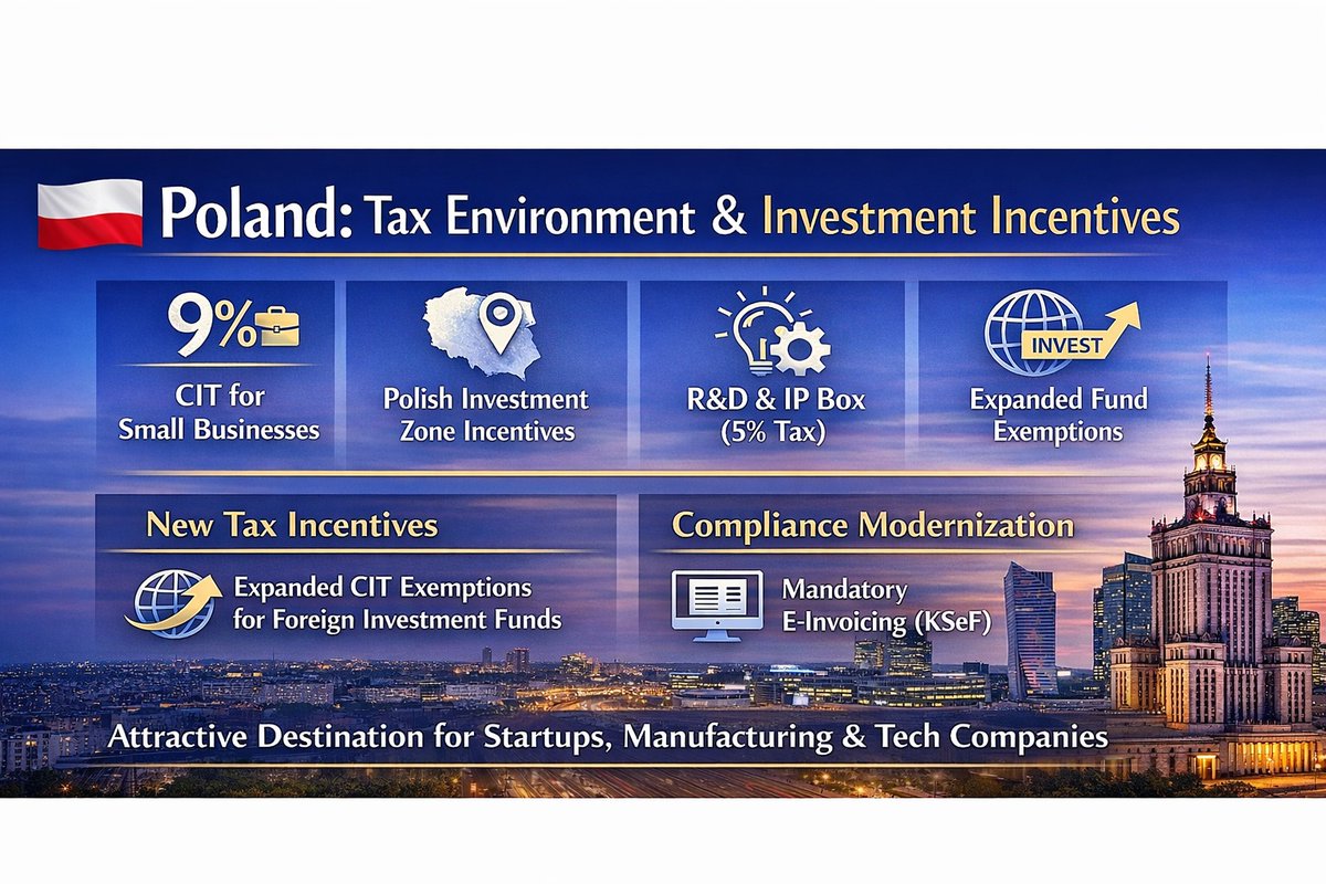 CompyCo's tweet image. Expanding into Europe often means high operating costs, complex regulations, and slow ROI.

Learn why global investors are choosing Poland as their European base in 2026. 

Read the full blog and plan your entry today.
compyco.com/why-2026-is-th…

#InvestInPoland #Poland2026