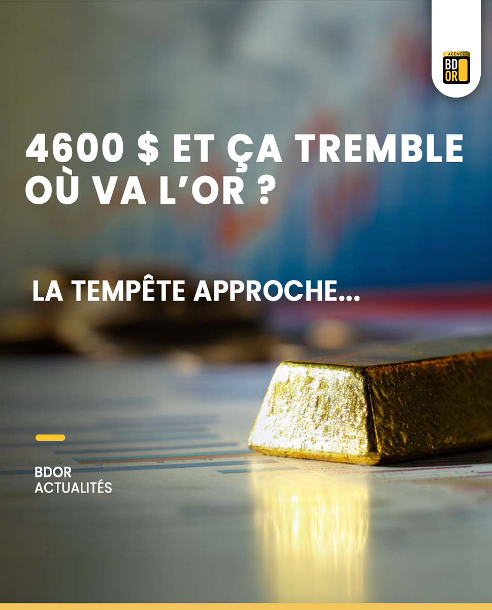 📢 L’or stagne sous 4 600 $… mais le marché retient son souffle !

👉 f.mtr.cool/ktmtnksdfp

Tensions géopolitiques apaisées, Fed immobile, et dollar stable : la prochaine envolée de l’or dépend du prochain choc macro.

#or #gold #FED #macro #investissement #BDOR