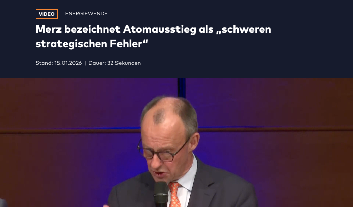 docbrandenburg's tweet image. BREAKING ++ Friedrich Merz gesteht Hochverrat

Unter der Regierung von @_FriedrichMerz wurde in Deutschland 2025 der Kühlturm des Kernkraftwerkes Grundremmingen gesprengt. Viele Experten wiesen zuvor darauf hin, dass dieser Akt die massiven Schäden der „Energiewende“ für…