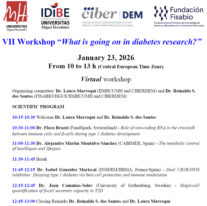 Workshop “What’s going on in diabetes research?” tweet media