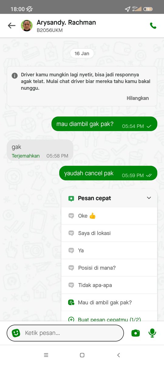 siyobb's tweet photo. Ada lagi nih @gojekindonesia https://t.co/hAoOios3Yz