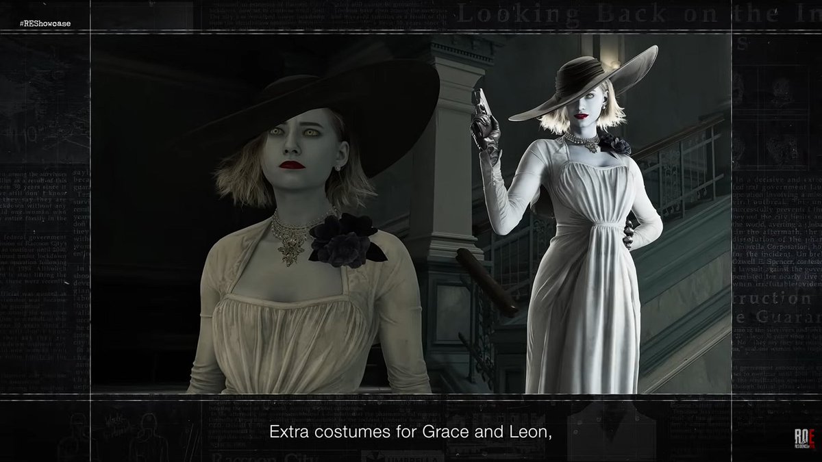 JackLashmore's tweet photo. Wonder if Lady Dimitrescu fans would request for her to be taller? #ResidentEvilRequiem #RE9 https://t.co/Yw1mMZwzJ7