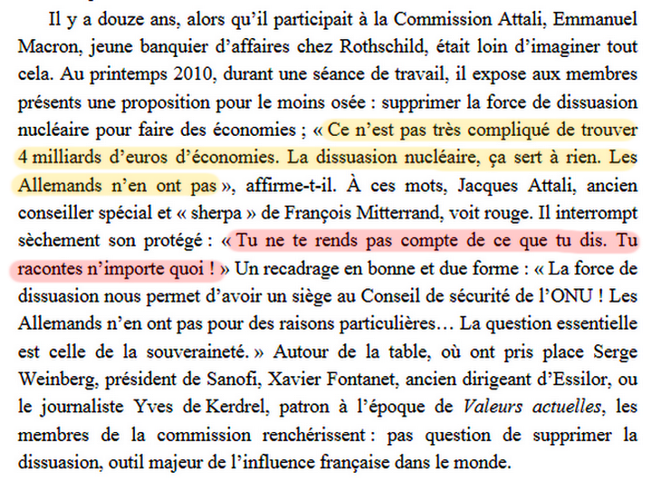 Macron FURIEUX contre le NUL qui pensait que la dissuasion nucléaire ne servait à rien !