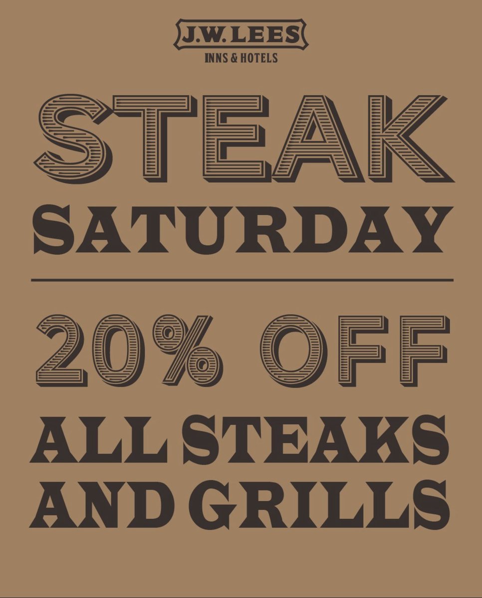 🥩 Fillet 🥩 Sirloin 🥩 Ribeye 🥩 T-Bone 🥩 Bacon Chop 🥩 Mixed Grill 🥩 
No matter your steak of choice, it’s 20% off them all tomorrow for #steak #saturday 
Book your table online theaviatorpub.co.uk #grill #januarydeals #januaryoffers