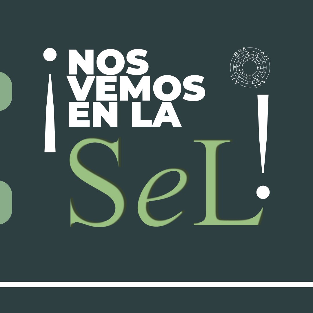 ❕¡Ya están publicados los horarios definitivos del LIV Simposio Internacional de la <a href="/infoSELing/">Sociedad Española de Lingüística</a> .

📃📚Desde la AJL colaboramos mediante la evaluación, selección y organización de la sesión de pósteres del Simposio, donde participan varios miembros de la AJL. ¡Descúbrelos!
👇🏽👇🏽