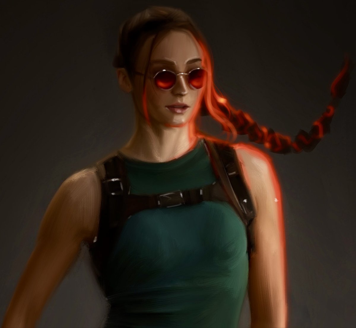 Lara Croft 🔦 #procreate kullanıldı. 
<a href="/tombraider/">Tomb Raider</a>