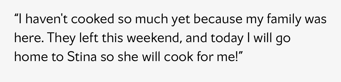 lwtsmonster's tweet image. stina’s been given the child 🥹