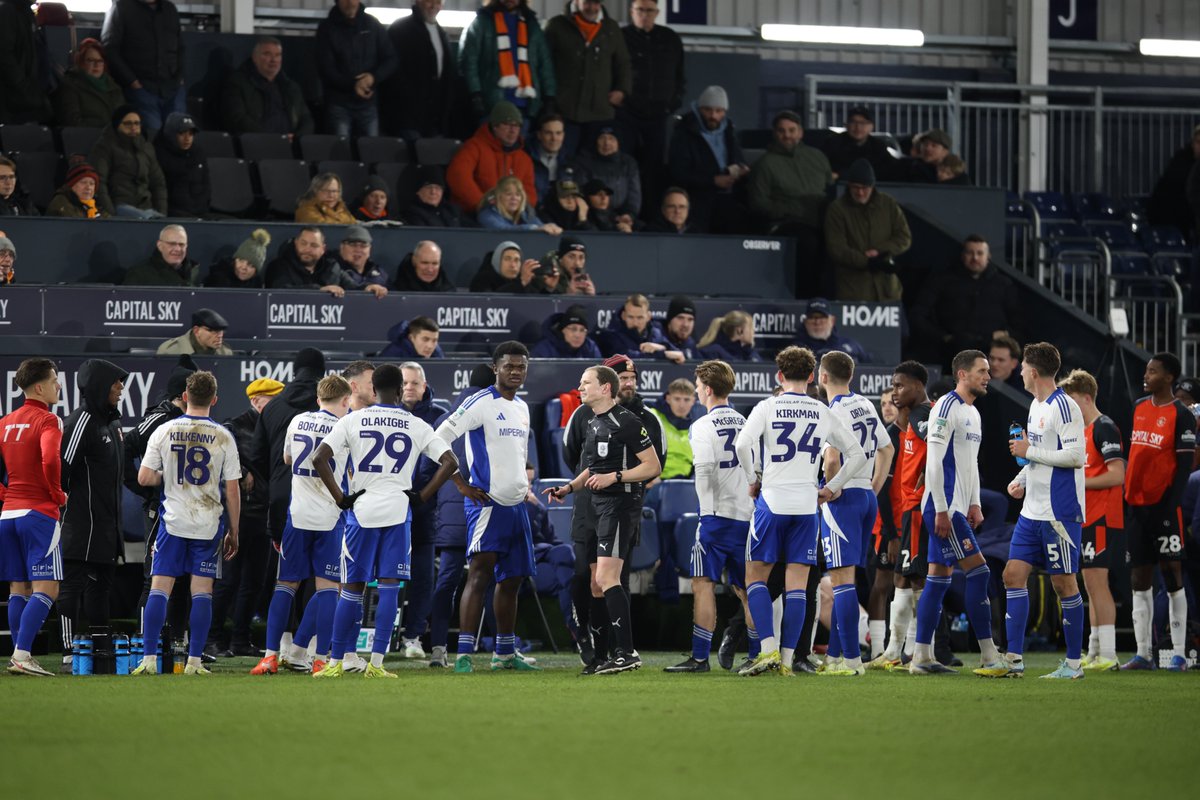 The EFL have issued the following statement in relation to Tuesday's Vertu Trophy tie.

🔗 lutontown.co.uk/en/news/efl-st…