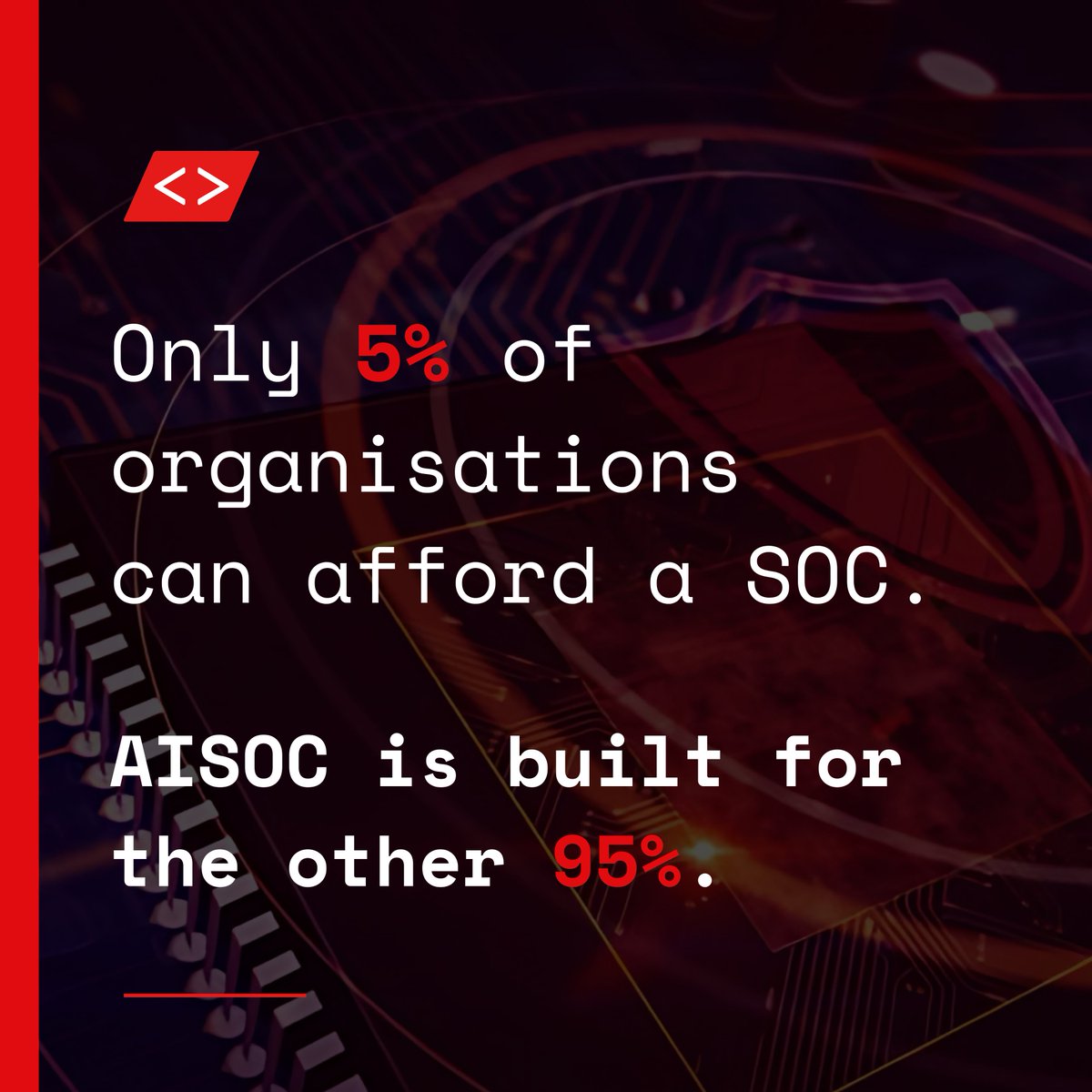 You work hard to run your business.

Don’t leave it exposed just because a #SOC seemed out of reach.

With #AISOC, protection is within reach.

📞 0330 390 2040
📩 hello@aisoc.cloud